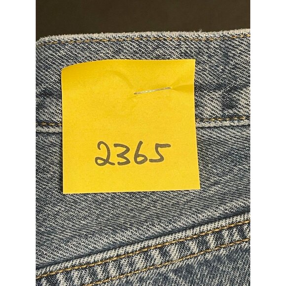 BDG jeans womens 27 x 29 relaxed straight button fly distressed high rise blue - Picture 12 of 12